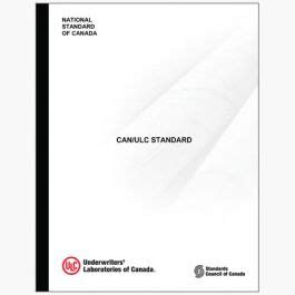 First Edition of CAN/ULC.